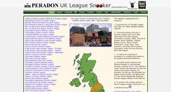 Desktop Screenshot of leaguesnooker.co.uk